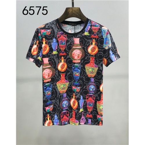 Cheap Versace T-Shirts Short Sleeved For Men #542168 Replica Wholesale [$27.00 USD] [ITEM#542168] on Replica Versace T-Shirts