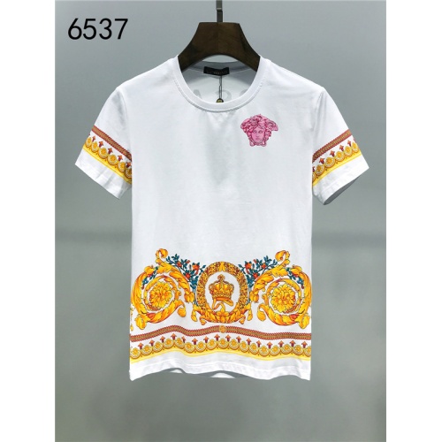 Cheap Versace T-Shirts Short Sleeved For Men #542172 Replica Wholesale [$27.00 USD] [ITEM#542172] on Replica Versace T-Shirts
