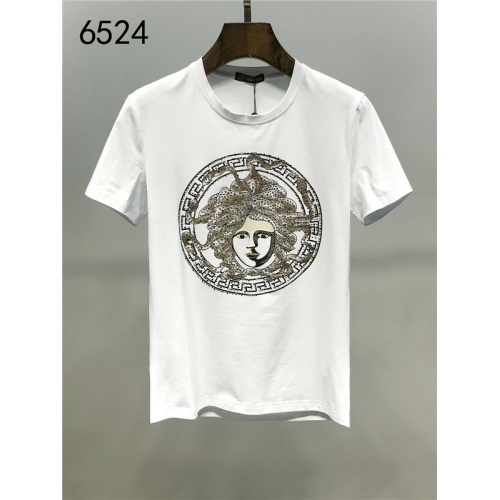 Cheap Versace T-Shirts Short Sleeved For Men #542201 Replica Wholesale [$25.00 USD] [ITEM#542201] on Replica Versace T-Shirts