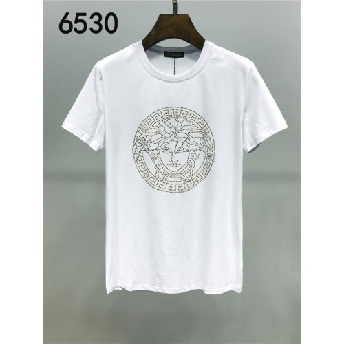Cheap Versace T-Shirts Short Sleeved For Men #542209 Replica Wholesale [$25.00 USD] [ITEM#542209] on Replica Versace T-Shirts