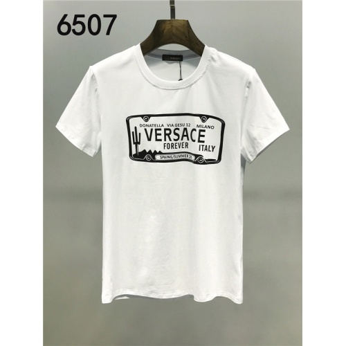 Cheap Versace T-Shirts Short Sleeved For Men #542225 Replica Wholesale [$25.00 USD] [ITEM#542225] on Replica Versace T-Shirts
