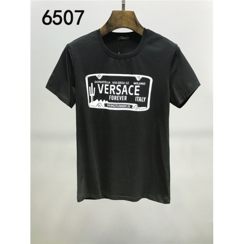 Cheap Versace T-Shirts Short Sleeved For Men #542226 Replica Wholesale [$25.00 USD] [ITEM#542226] on Replica Versace T-Shirts