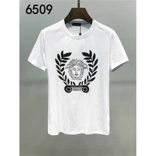 Cheap Versace T-Shirts Short Sleeved For Men #542227 Replica Wholesale [$25.00 USD] [ITEM#542227] on Replica Versace T-Shirts