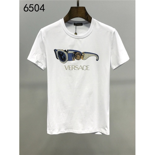 Cheap Versace T-Shirts Short Sleeved For Men #542283 Replica Wholesale [$27.00 USD] [ITEM#542283] on Replica Versace T-Shirts