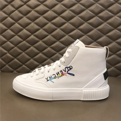 Cheap Givenchy High Tops Shoes For Men #542662 Replica Wholesale [$98.00 USD] [ITEM#542662] on Replica Givenchy High Tops Shoes