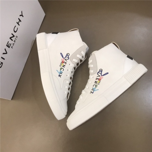 Cheap Givenchy High Tops Shoes For Men #542662 Replica Wholesale [$98.00 USD] [ITEM#542662] on Replica Givenchy High Tops Shoes
