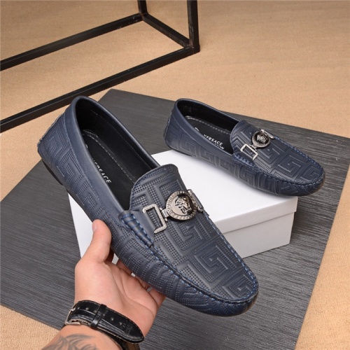 Cheap Versace Casual Shoes For Men #542773 Replica Wholesale [$76.00 USD] [ITEM#542773] on Replica Versace Shoes