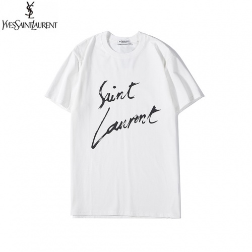 Cheap Yves Saint Laurent YSL T-shirts For Unisex Short Sleeved O-Neck ...