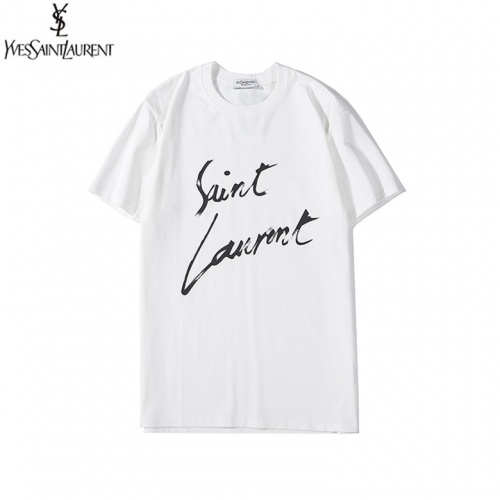 Cheap Yves Saint Laurent YSL T-shirts Short Sleeved For Unisex #542815 Replica Wholesale [$27.00 USD] [ITEM#542815] on Replica Yves Saint Laurent YSL T-shirts