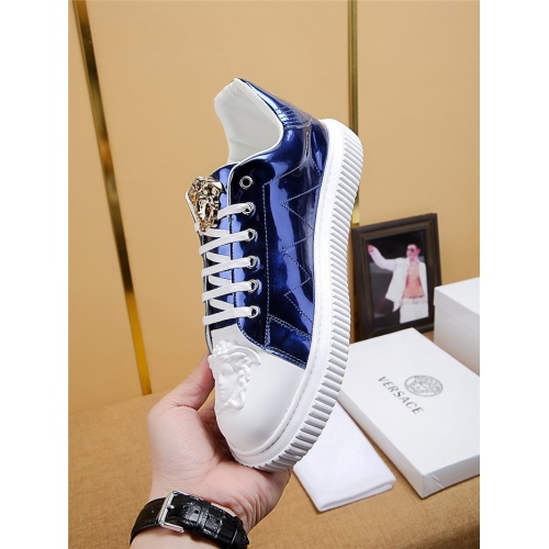 Cheap Versace Casual Shoes For Men #542899 Replica Wholesale [$76.00 USD] [ITEM#542899] on Replica Versace Shoes
