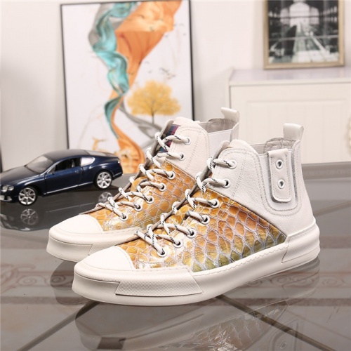 Cheap Prada High Tops Shoes For Men #543330 Replica Wholesale [$80.00 USD] [ITEM#543330] on Replica Prada High Top Shoes
