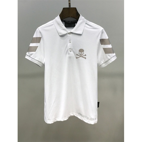 Cheap Philipp Plein PP T-Shirts Short Sleeved For Men #544198 Replica Wholesale [$40.00 USD] [ITEM#544198] on Replica Philipp Plein PP T-Shirts