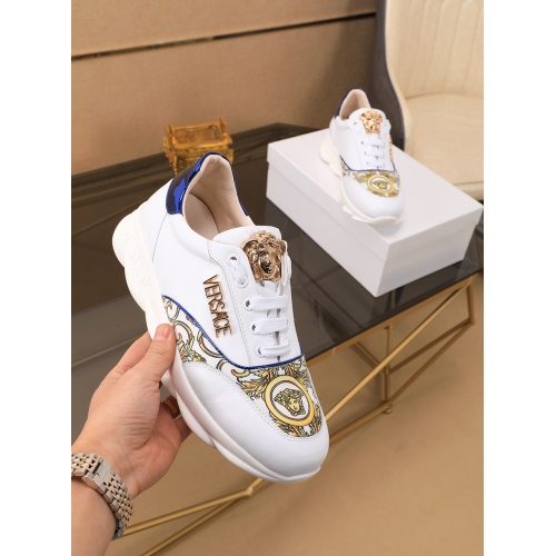 Cheap Versace Casual Shoes For Men #545522 Replica Wholesale [$80.00 USD] [ITEM#545522] on Replica Versace Shoes