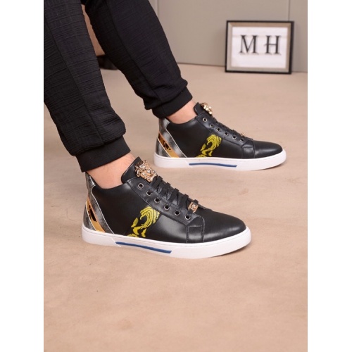 Cheap Versace Casual Shoes For Men #545642 Replica Wholesale [$82.00 USD] [ITEM#545642] on Replica Versace Shoes