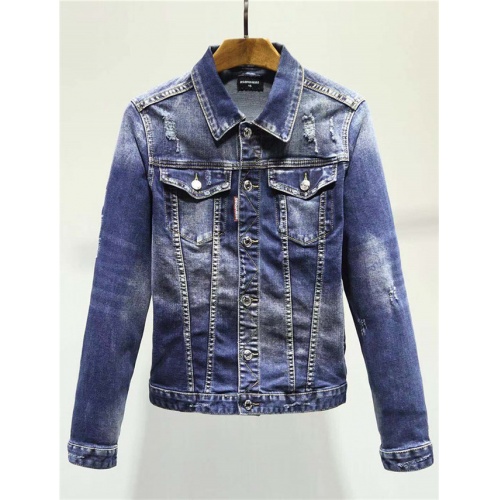 Cheap Dsquared Jackets Long Sleeved For Men #545702 Replica Wholesale [$73.00 USD] [ITEM#545702] on Replica Dsquared Jackets