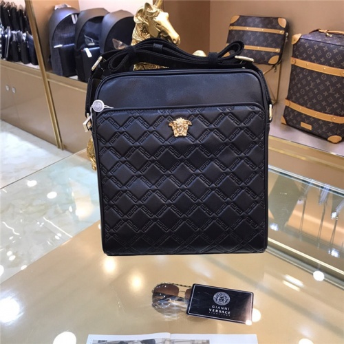 Cheap Versace AAA Man Messenger Bags #545845 Replica Wholesale [$128.00 USD] [ITEM#545845] on Replica Versace AAA Man Messenger Bags