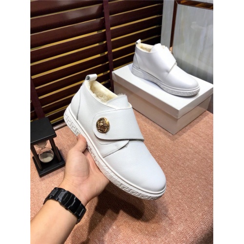 Cheap Versace Casual Shoes For Men #545881 Replica Wholesale [$82.00 USD] [ITEM#545881] on Replica Versace Shoes