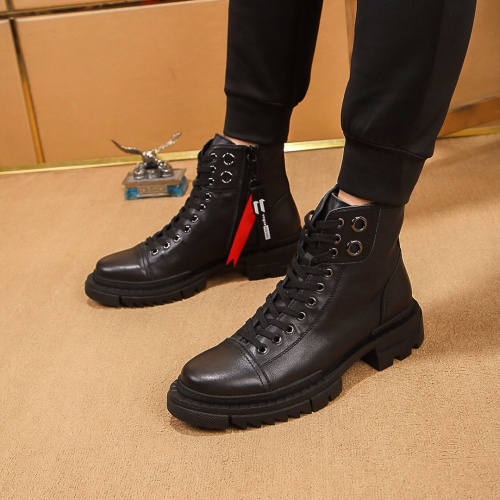 Cheap Prada Boots For Men #546098 Replica Wholesale [$92.00 USD] [ITEM#546098] on Replica Prada Boots