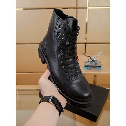 Cheap Prada Boots For Men #546098 Replica Wholesale [$92.00 USD] [ITEM#546098] on Replica Prada Boots