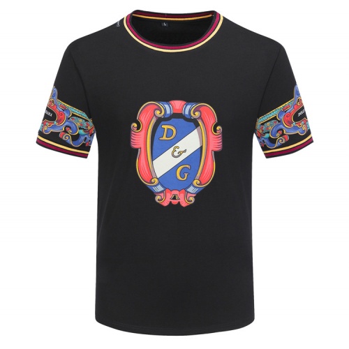 Cheap Dolce &amp; Gabbana D&amp;G T-Shirts Short Sleeved For Men #546304 Replica Wholesale [$27.00 USD] [ITEM#546304] on Replica Dolce &amp; Gabbana D&amp;G T-Shirts