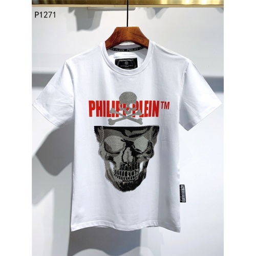 Cheap Philipp Plein PP T-Shirts Short Sleeved For Men #546341 Replica Wholesale [$28.00 USD] [ITEM#546341] on Replica Philipp Plein PP T-Shirts
