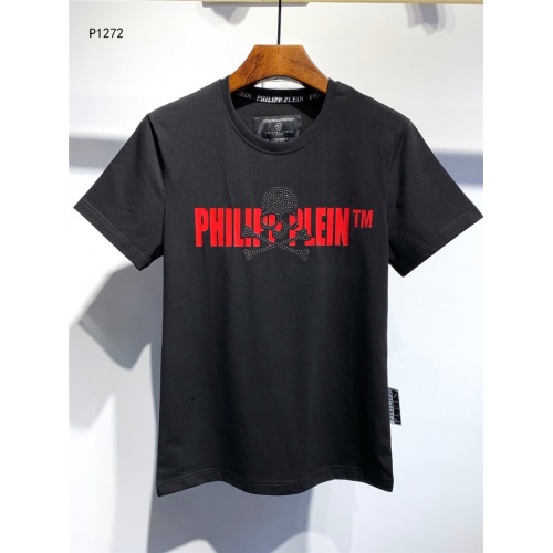 Cheap Philipp Plein PP T-Shirts Short Sleeved For Men #546344 Replica Wholesale [$28.00 USD] [ITEM#546344] on Replica Philipp Plein PP T-Shirts