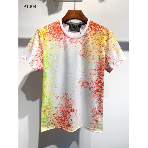 Cheap Philipp Plein PP T-Shirts Short Sleeved For Men #546383 Replica Wholesale [$28.00 USD] [ITEM#546383] on Replica Philipp Plein PP T-Shirts