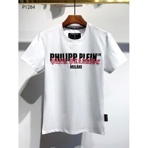 Cheap Philipp Plein PP T-Shirts Short Sleeved For Men #546411 Replica Wholesale [$28.00 USD] [ITEM#546411] on Replica Philipp Plein PP T-Shirts