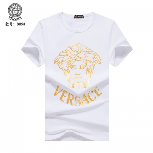 Cheap Versace T-Shirts Short Sleeved For Men #546660 Replica Wholesale [$24.00 USD] [ITEM#546660] on Replica Versace T-Shirts