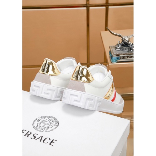 Cheap Versace Casual Shoes For Men #546731 Replica Wholesale [$76.00 USD] [ITEM#546731] on Replica Versace Flat Shoes