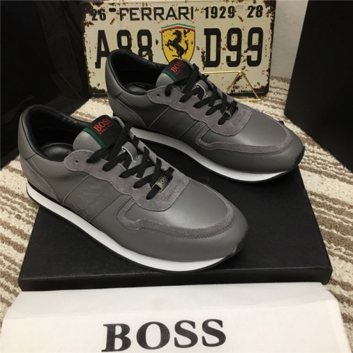 Cheap Boss Casual Shoes For Men #546749 Replica Wholesale [$85.00 USD] [ITEM#546749] on Replica Boss Fashion Shoes