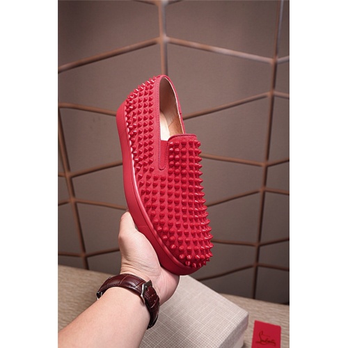 Cheap Christian Louboutin CL Casual Shoes For Women #546853 Replica Wholesale [$82.00 USD] [ITEM#546853] on Replica Christian Louboutin Shoes