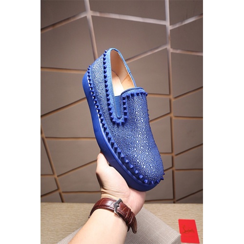 Cheap Christian Louboutin CL Casual Shoes For Women #546862 Replica Wholesale [$82.00 USD] [ITEM#546862] on Replica Christian Louboutin Shoes