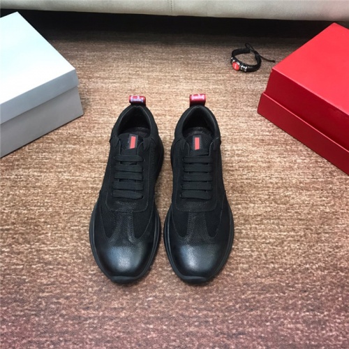 Cheap Prada Casual Shoes For Men #547135 Replica Wholesale [$76.00 USD] [ITEM#547135] on Replica Prada Flat Shoes