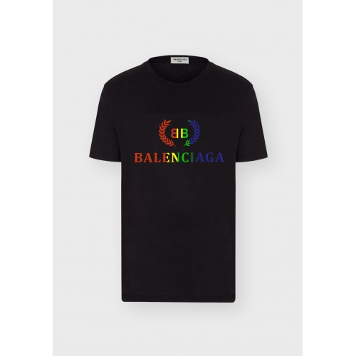 Cheap Balenciaga T-Shirts Short Sleeved For Men #547240 Replica Wholesale [$27.00 USD] [ITEM#547240] on Replica Balenciaga T-Shirts