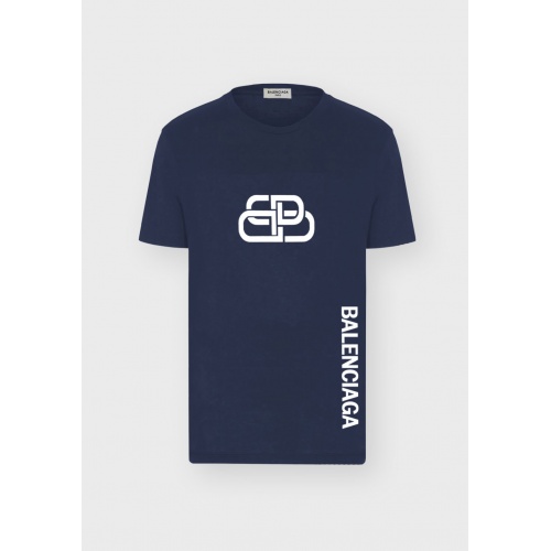 Cheap Balenciaga T-Shirts Short Sleeved For Men #547346 Replica Wholesale [$27.00 USD] [ITEM#547346] on Replica Balenciaga T-Shirts
