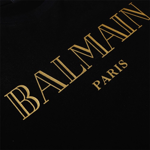 Cheap Balmain T-Shirts Short Sleeved For Unisex #547452 Replica Wholesale [$29.00 USD] [ITEM#547452] on Replica Balmain T-Shirts