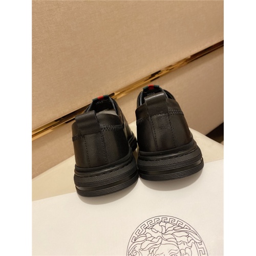 Cheap Versace Casual Shoes For Men #547627 Replica Wholesale [$82.00 USD] [ITEM#547627] on Replica Versace Shoes