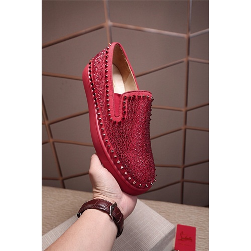 Cheap Christian Louboutin CL Casual Shoes For Women #547684 Replica Wholesale [$82.00 USD] [ITEM#547684] on Replica Christian Louboutin Shoes