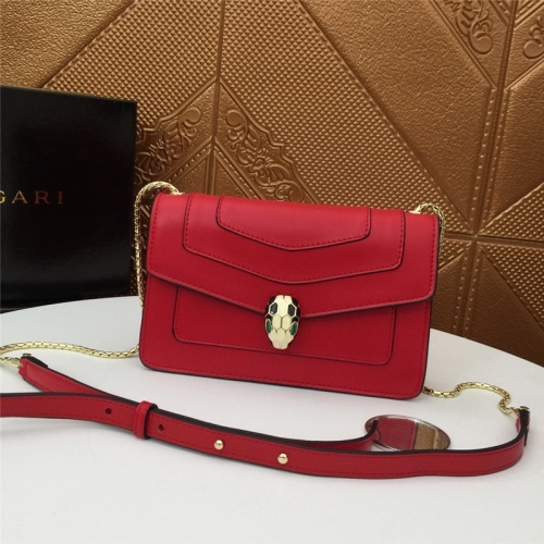 red bvlgari bag