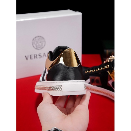 Cheap Versace Casual Shoes For Men #547883 Replica Wholesale [$76.00 USD] [ITEM#547883] on Replica Versace Shoes