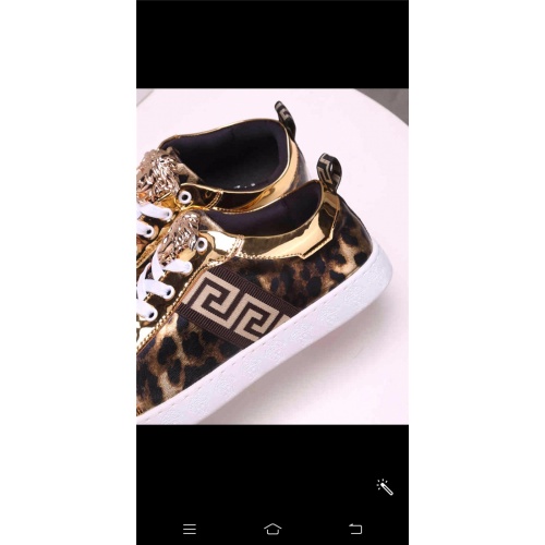 Cheap Versace Casual Shoes For Men #547896 Replica Wholesale [$68.00 USD] [ITEM#547896] on Replica Versace Shoes