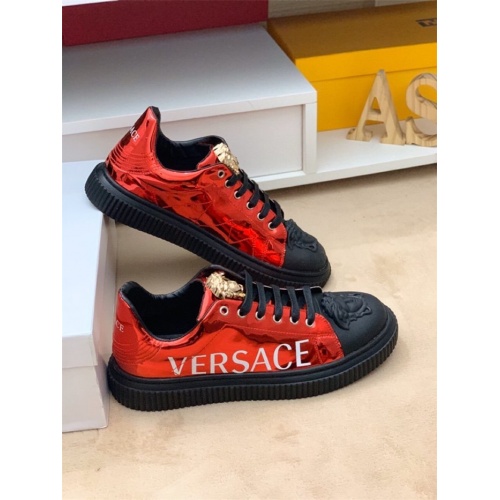 Cheap Versace Casual Shoes For Men #548336 Replica Wholesale [$80.00 USD] [ITEM#548336] on Replica Versace Shoes