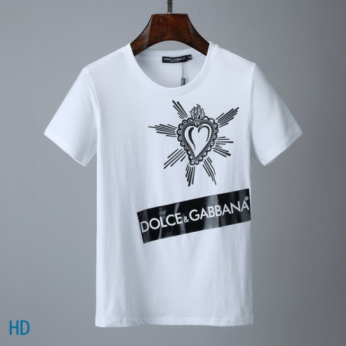 Cheap Dolce &amp; Gabbana D&amp;G T-Shirts Short Sleeved For Men #548397 Replica Wholesale [$24.00 USD] [ITEM#548397] on Replica Dolce &amp; Gabbana D&amp;G T-Shirts