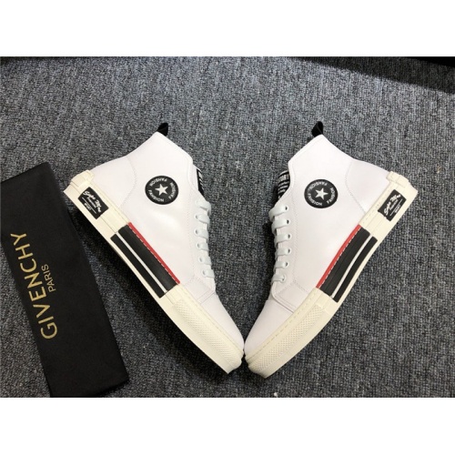 Cheap Givenchy High Tops Shoes For Men #548418 Replica Wholesale [$80.00 USD] [ITEM#548418] on Replica Givenchy High Tops Shoes