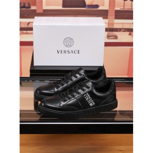 Cheap Versace Casual Shoes For Men #548591 Replica Wholesale [$72.00 USD] [ITEM#548591] on Replica Versace Shoes