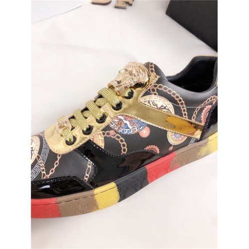 Cheap Versace Casual Shoes For Men #548684 Replica Wholesale [$72.00 USD] [ITEM#548684] on Replica Versace Shoes