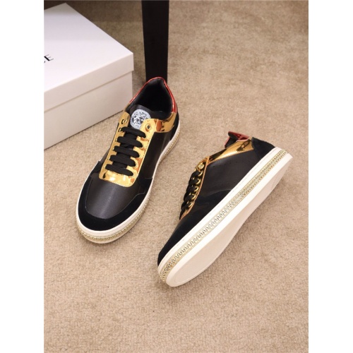 Cheap Versace Casual Shoes For Men #548713 Replica Wholesale [$76.00 USD] [ITEM#548713] on Replica Versace Shoes