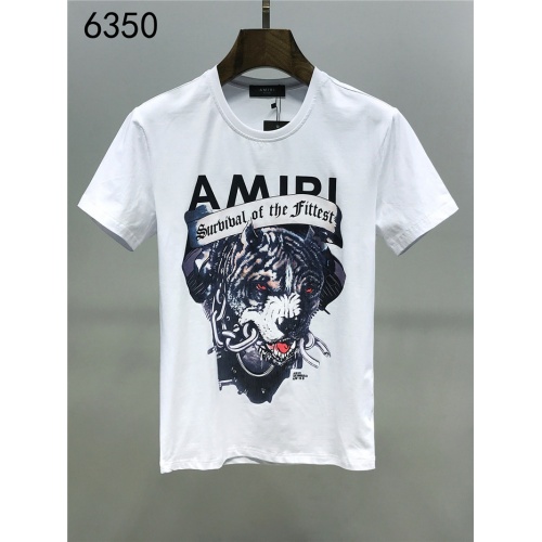 Cheap AMIRI T-Shirts Short Sleeved For Men #549556 Replica Wholesale [$26.00 USD] [ITEM#549556] on Replica Amiri T-Shirts