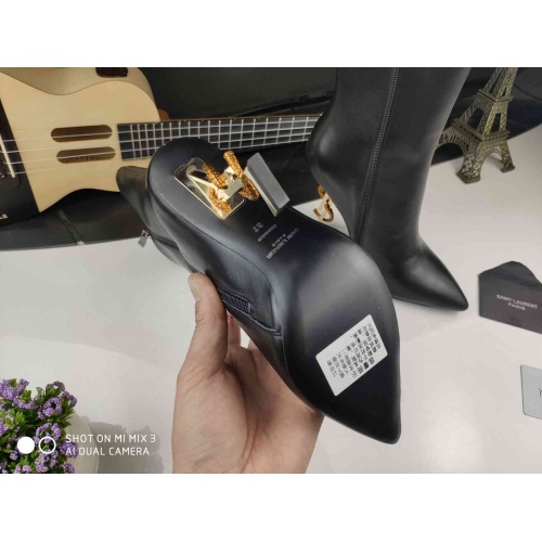 Cheap Yves Saint Laurent Boots For Women #549680 Replica Wholesale [$130.00 USD] [ITEM#549680] on Replica Yves Saint Laurent YSL Boots